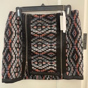 Twelfth Street by Cynthia Vincent - zippered miniskirt